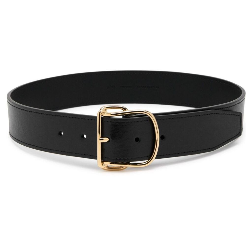 Toteme Swirl Belt in Black EUC/Size 90 Medium/Large